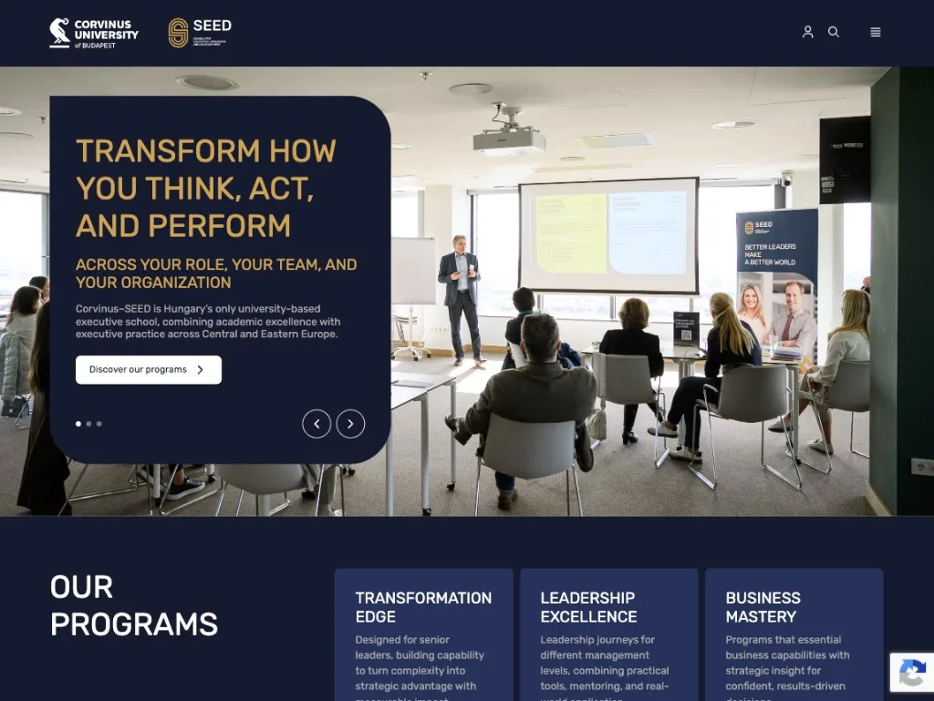 seed-uni.com — képernyőkép